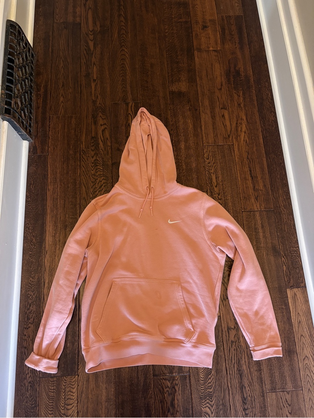 Nike Women's Coral Pink Pullover Hoodie